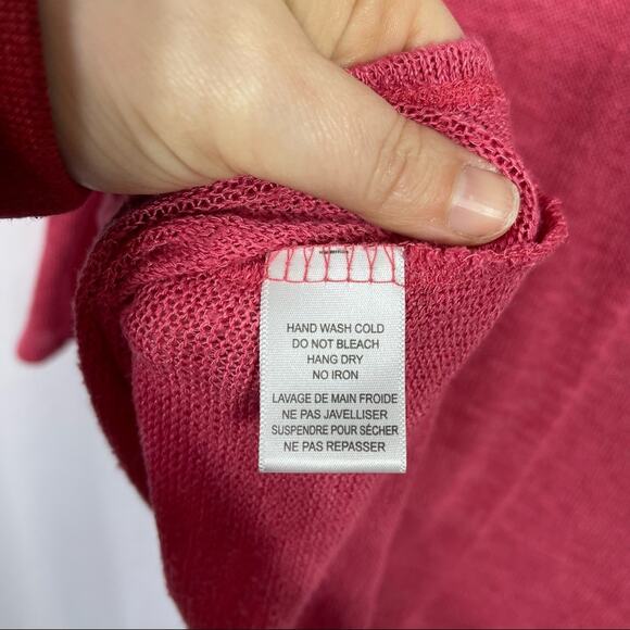 Wrangler, Wrap Light weave sweater, Size Small. Pink. In good used condition! - Picture 5 of 6